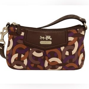 Coach Madison Chainlink Top Handle Pouch